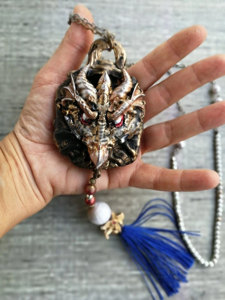 Collar Colgante Talismán Mágico Efectivo Poder Atracción Fortuna Dinero Amuletos Foto 4 de 4