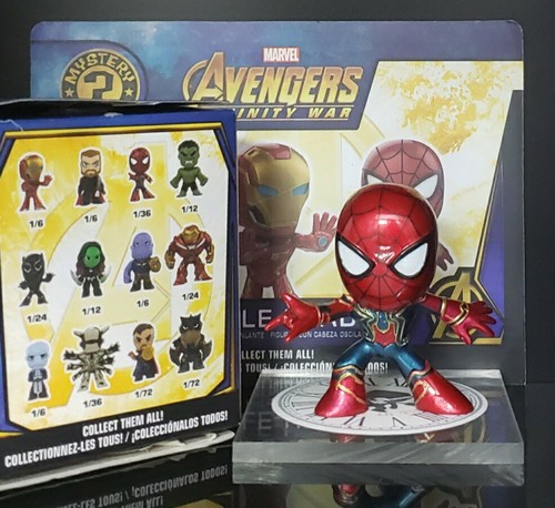 Funko Mystery Minis Marvel Infinity War Iron Spider 1:36 + Caja (3 ENVÍO GRATUITO) - Imagen 8 de 11