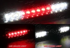 For 1993-2011 Ford Ranger Chrome/Clear LED Third 3RD Brake Stop Light Cargo Lamp