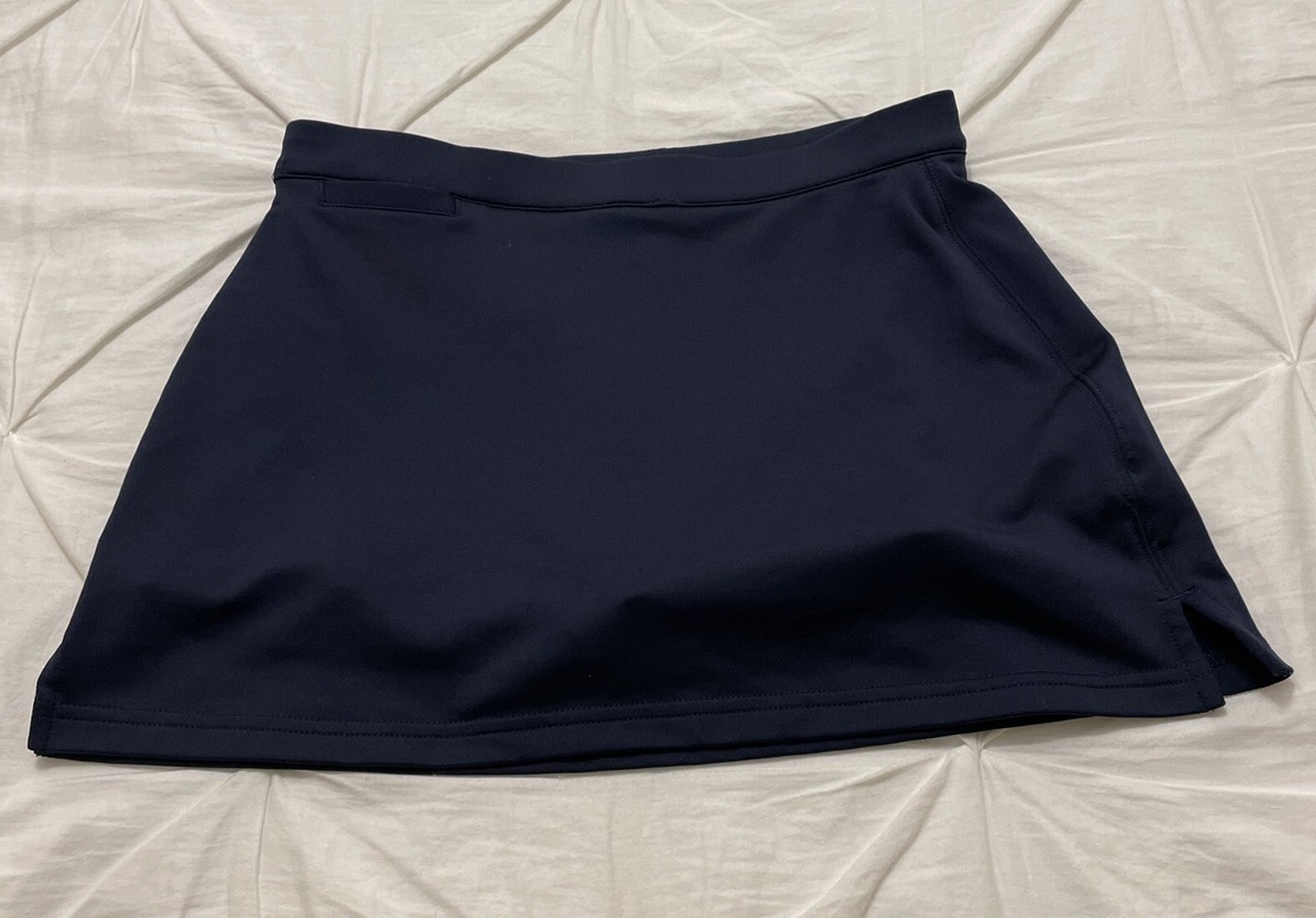 EUC! Adidas Girl’s Navy Blue Climacool Skort with Pockets; Size Large