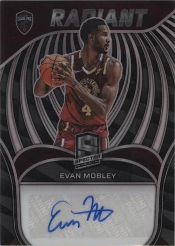 Evan Mobley 2021-22 Panini Prizm Rookie Signatures RC Auto