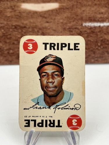 1968 Topps #7 Frank Robinson Game Baltimore Orioles