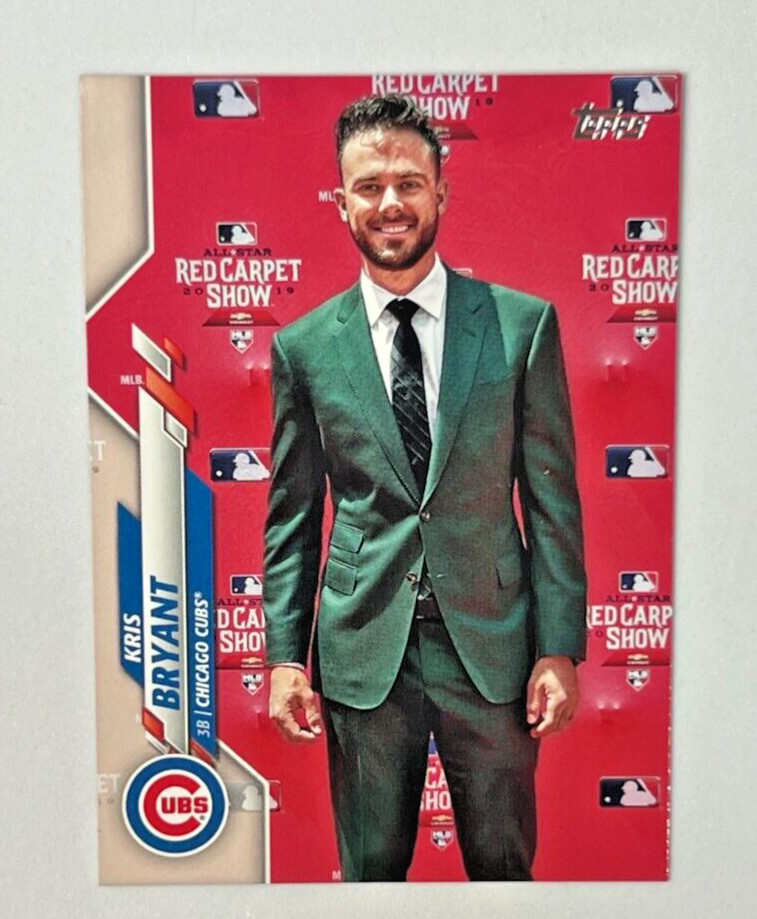 2020 Topps Update KRIS BRYANT Image Variation #U-42 Cubs