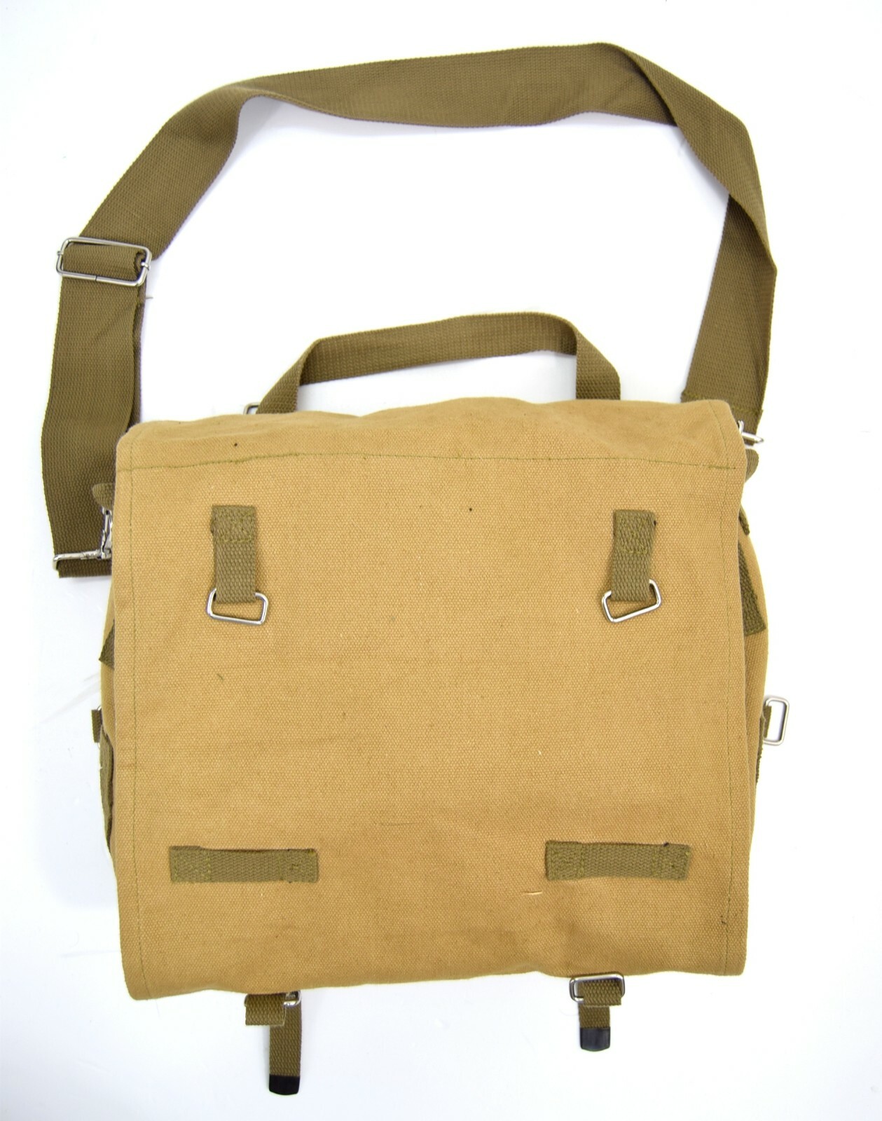 Vintage US Army Style Messenger Bag Canvas Satchel Side Shoulder Sack