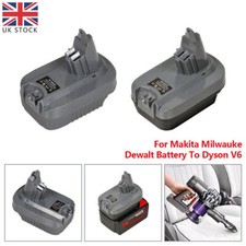 Adapter For Makita Milwauke 18V Dewalt Battery To Dyson V6 Vacuum Cleaner
