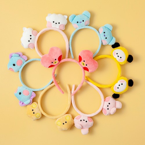 BTS BT21 Minini Official Authentic Doll Headband Hair Band Cosplay Head Band