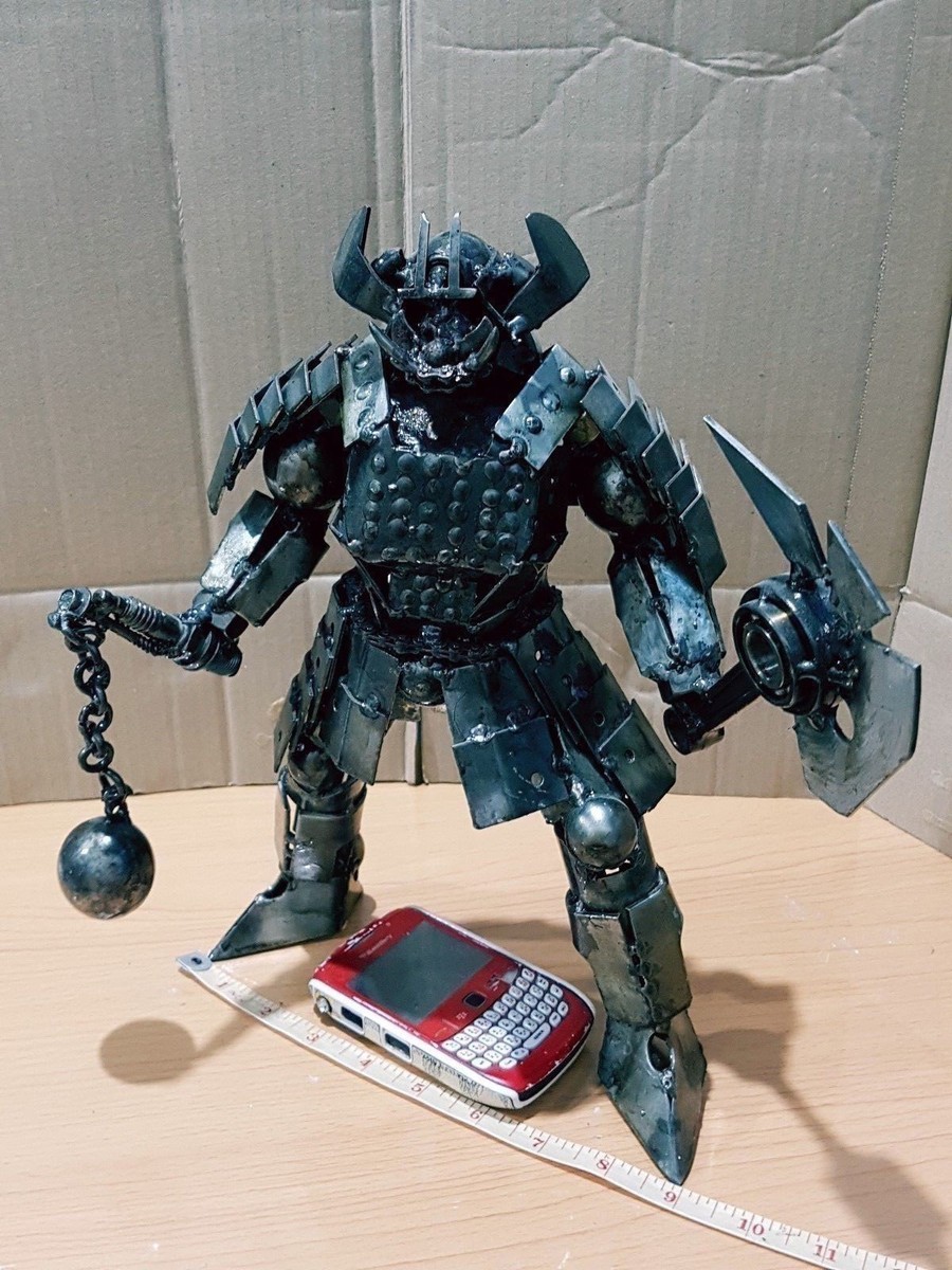 Sucker Punch Kabuki Samurai Robot Model Handmade All Metal