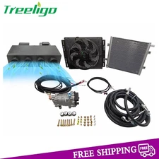 DC 12V Cool&Heat Underdash Electric Air Conditioner Universal Auto Car A/C Kit