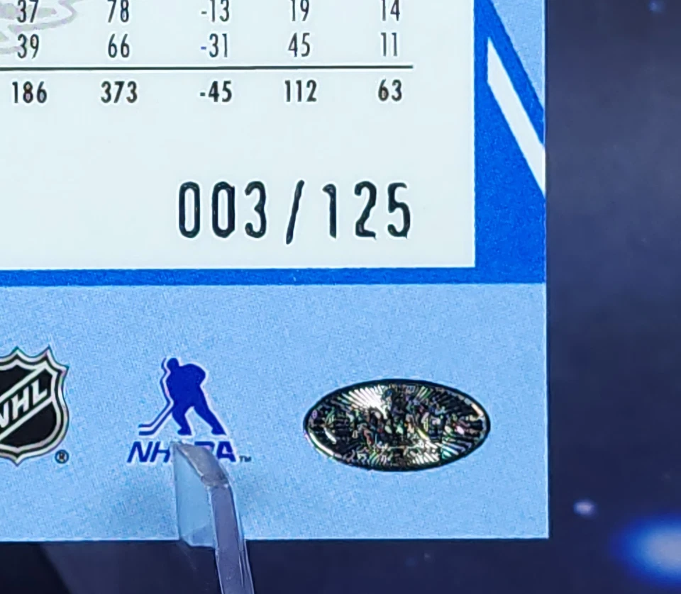 Alex DeBrincat /125 2023-24 OPC Platinum Blue Fragment Red Wings O Pee Chee - Image 3 of 4