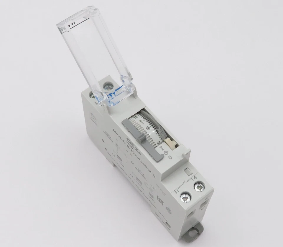 OEZ Minia Tagesschaltuhr Analog MAN-A16-100-A230-MINI Zeitschaltuhr 1-Kanal 230V - Bild 2 von 4