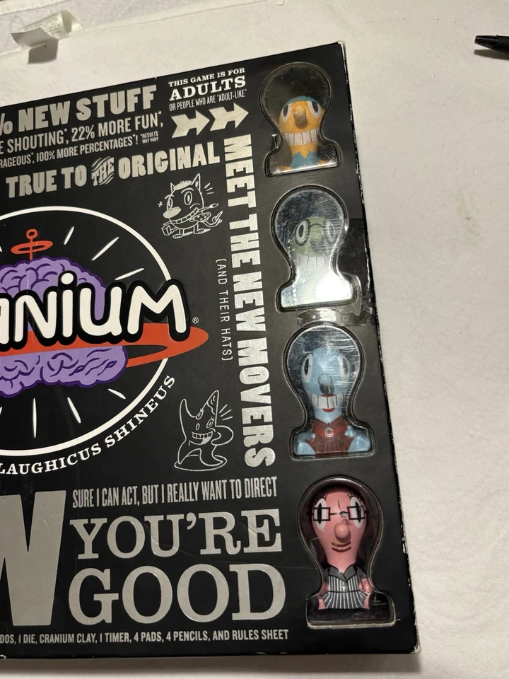 Hasbro Cranium Wow You're Good jogo de tabuleiro 2007 não lacrado novo na caixa - Imagem 2 de 4