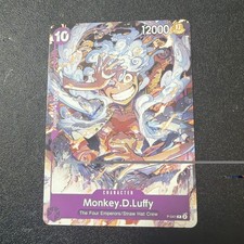 One Piece Monkey D Luffy P-041 English Promo Card