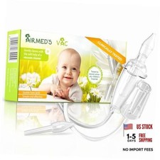 Airmed's Vac Nasal Aspirator Baby - Clinically tested, Safe Gentle