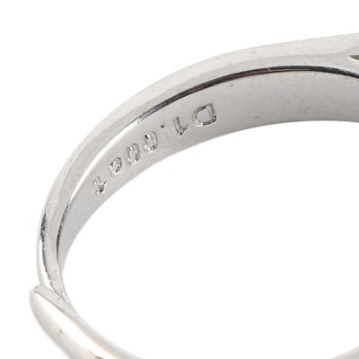 Moissanite Ring 1 Karat Exquisite Details Eleganter Moissanite Verlobungsring