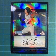 2009 Bowman Draft Prospects | Erik Castro #BDPP28 | black