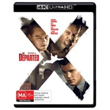 The Departed 4K UHD / Blu-ray  Region B  Blu-ray - DVD - New