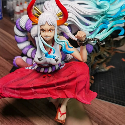 Figura Anime One Piece Yamato GK Kaidou Hija Yamato Figuras de Acción Guerra - Imagen 7 de 24