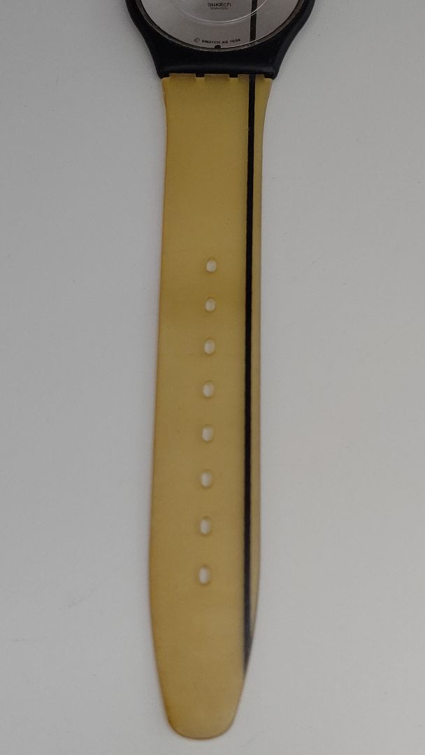 Swatch Analog Quartz Women 1996 Watch Skin Pure Line Vintage