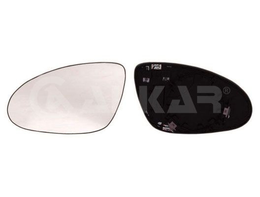 Spiegelglas Aussenspiegel Links Alkar 6471708 FÜR Mercedes Ersatzglas Spiegel-image