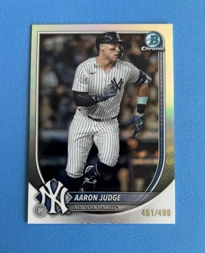 2025 Bowman Chrome Refractor Aaron Judge /499 New York Yankees 🐐
