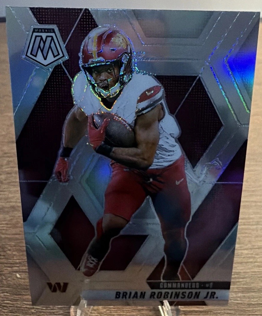 2025 Panini Mosaic - Brian Robinson Jr. #143 Silver Prizm