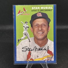 2021 Topps Update Stan Musial Topps Cards That Never Were Blue #CNW-4 Cardinals