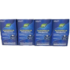 4pk Nature’s Way Acidophilus Probiotic Pearls, 30 Softgels ea Exp 5/2027