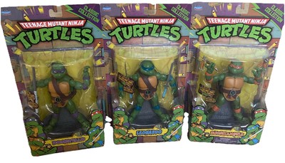 TMNT Lot Of 3 NIB 2012 Playmates Donatello,Leonardo And Michelangelo