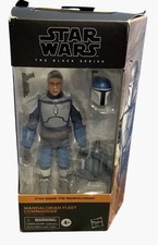 Star Wars Black Series Mandalorian Fleet Commander 6  Action Figure
