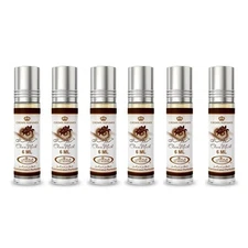 (6-Pack) Al-Rehab Choco Musk Roll On Perfume Oil 6 mL