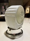 Art Deco Milk White Glass Sconce Wall Bathroom Light Globe Flower Vintage