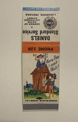Daniel s Standard Service Matchbook Cover