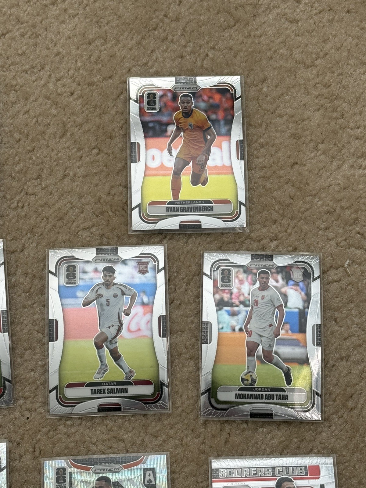 2026 Panini Prizm World Cup Soccer 15 Card Lot Gakpo Ramos Nusa Rookie RC Disco view 5
