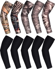 20 Pcs Men Tattoo Arm Sleeves UV Cover