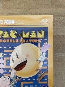 ATARI 7800 PAC MAN DOUBLE FEATURE Video Game Atari 7800+ Atari 2600+ NEW SEALED