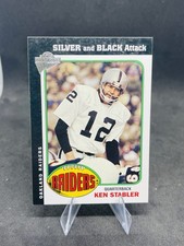 2005 Topps Raiders Fan Favorites Silver and Black Attack #53 Ken Stabler