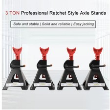 3T LoadBearing Axle Stand Lifting Capacity Support Frame HeavyDuty RV Floor Jack