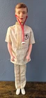 Vintage 1960's Dr. Kildare Doll w/ Outfit & Stethoscope, Molded Brown Hair