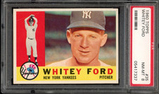 1960 Topps #35 Whitey Ford PSA 8 NY Yankees Vintage HOF Baseball Card (7337)