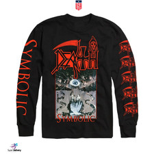 DEATH cd cvr SYMBOLIC Official L/S SHIRT XL New chuck leprosy human spiritual