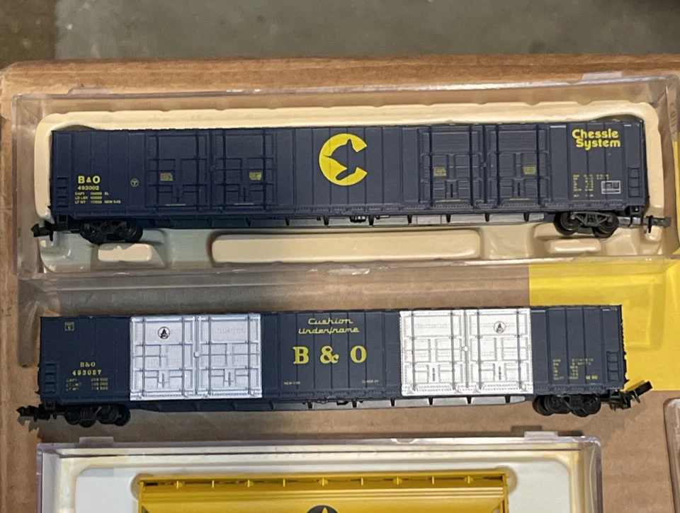 6 Baltimore & Ohio #A9 B&O Freight Cars Hoppers C-7 Grading US Seller See Pics - Image 4 of 4