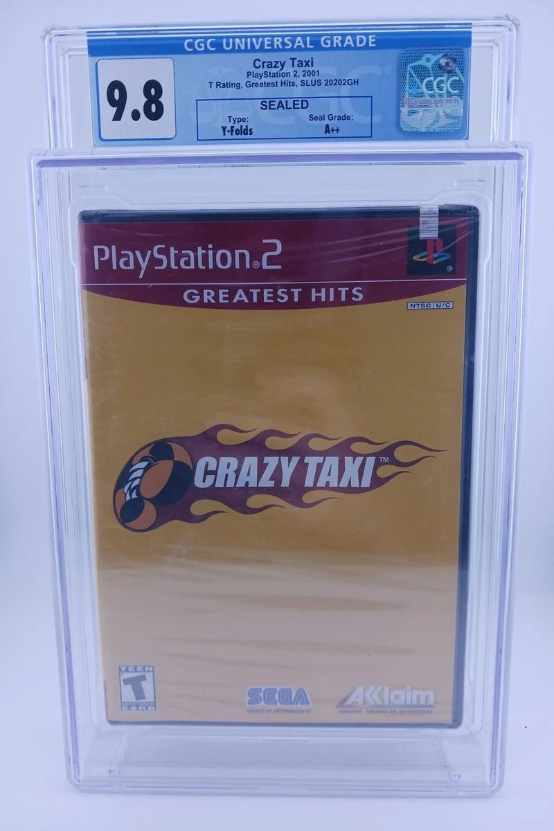 Jeu Vidéo Crazy Taxi - PlayStation 2 (PS2) - Version Anglaise - Bon état