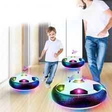 LED Hover Soccer Ball In/Outdoor Hover Hockey Set for Kids Gift Sport Games Toy