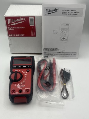 Milwaukee Tool 2217-20Nst Digital Multimeter New Open Box