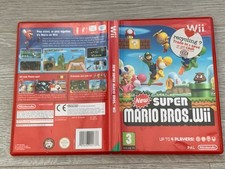 Nintendo Wii Super Mario Bros Case ?No Game? Case Only