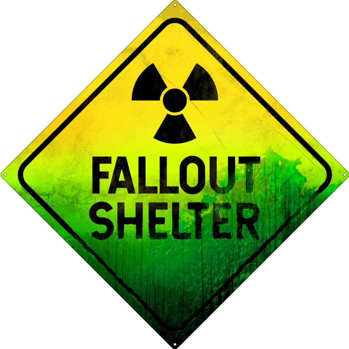 Fallout Shelter Tin Sign