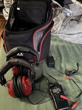 NASCAR Headset Linkable Intercom Scanner Over-Ear Rugged Radio for Race Fan