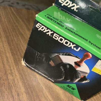 Nintendo NES 500XJ Epyx Joystick Controller Vintage Complete in Box