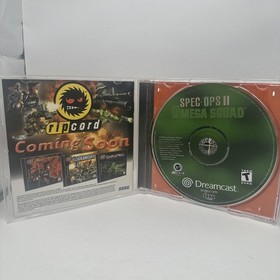 Spec Ops II Omega Squad Sega Dreamcast 2000 CIB Complete w Manual VGC