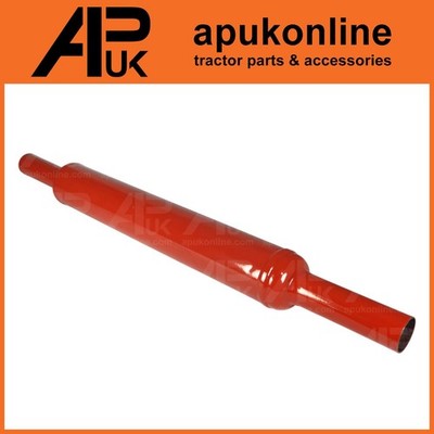 Auspuff Endtopf rot Emaille 48mm vertikal für David Brown 990 995 Traktor